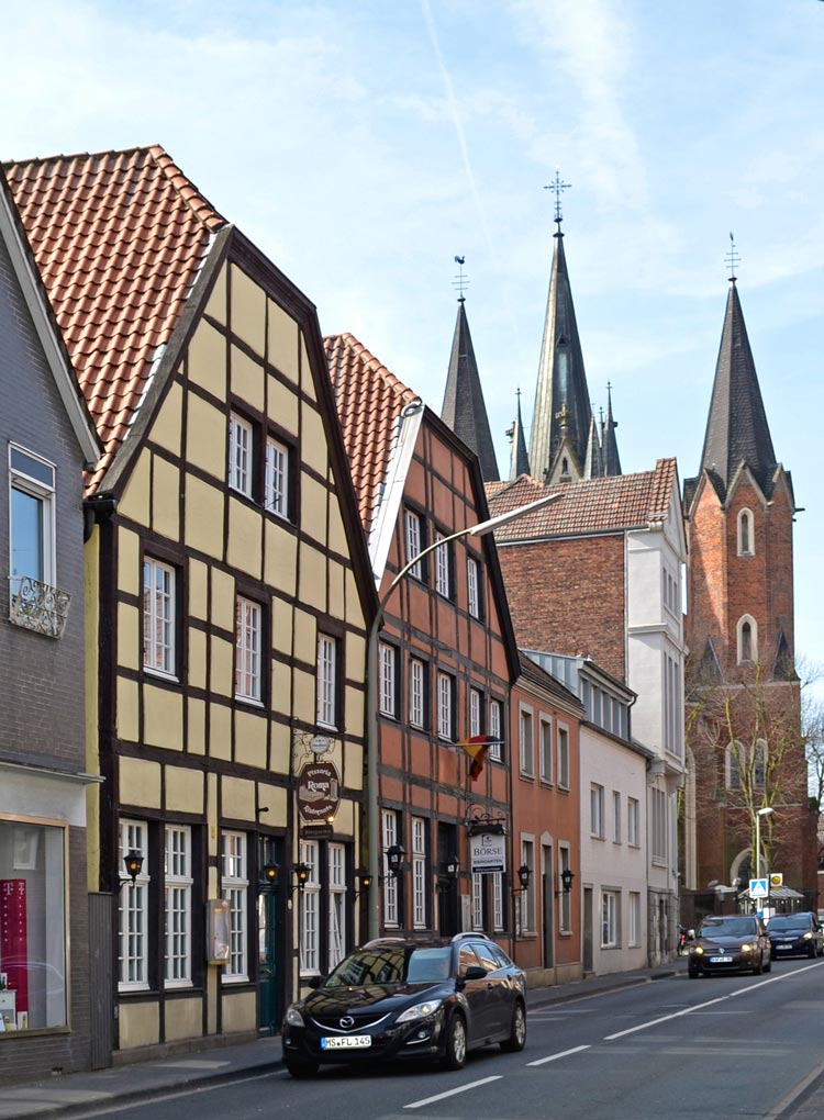 Oststraße Stadt Sendenhorst – Gestaltungssatzung für den historischen Grabenring und Stadtkern Planquadrat Dortmund